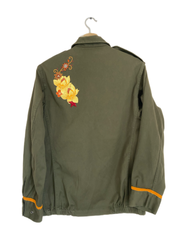 Veste militaire kaki Charly "S"