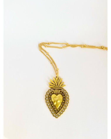 Pendentif coeur "Ex voto"