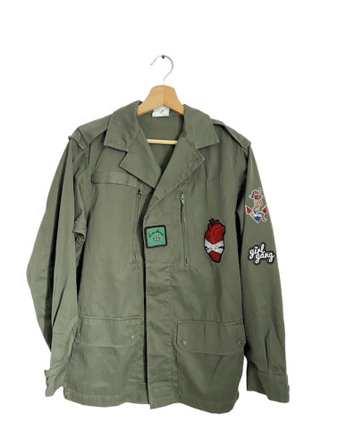 Veste militaire kaki Flora "M"