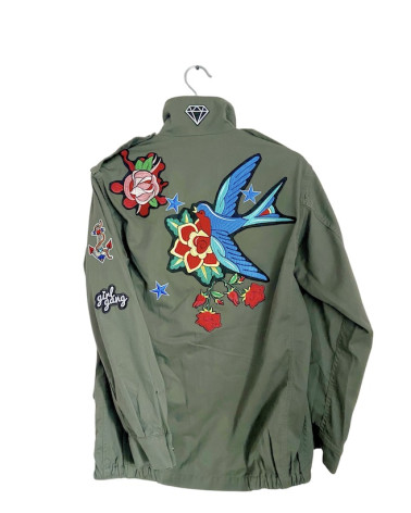 Veste militaire kaki Flora "M"