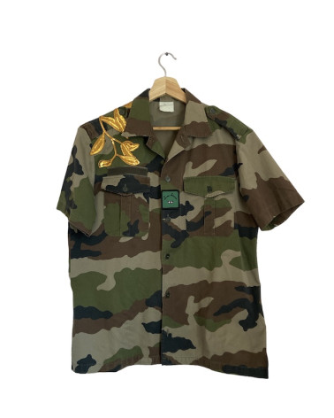 Chemisette militaire camouflage Gold "L"